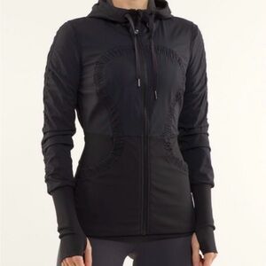Lululemon Dance Studio Black Hooded Jacket